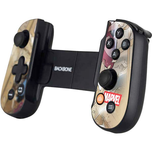 Marvel Captain America Epic Shield Break Backbone One for iPhone Game Controller Skin